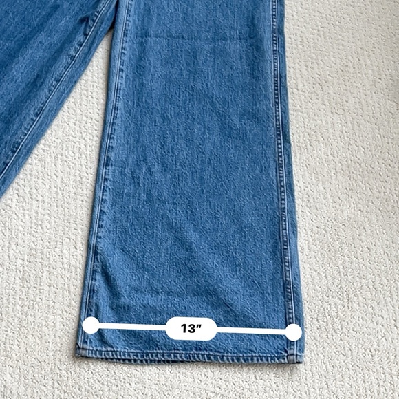 Madewell Wide-Leg Denim Jeans - Picture 9 of 9